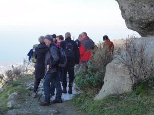 Ischia. Landschaft. Wanderung